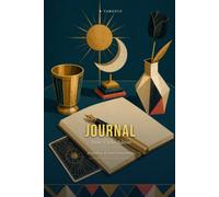 Tarotly Journal - Cipher Edition: 50 readings for your own practice - clear, modern, structured. Tarot for a new decade