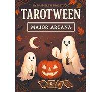 Tarotween: The Major Arcana Coloring Book: A Cozy Spooky Halloween Coloring Adventure with Pumpkins, Cats, and Autumn Magic