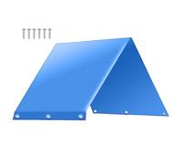 Tarp di ricostruzione del set di swing, tettoia di sostituzione del parco giochi, parco giochi da 52 "x 90" oscillanti all'aperto, copertina impermeabile resistente ai raggi UV