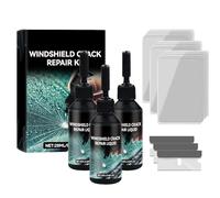Tarpic Glass Repair Kit, 2025 Upgrade Windshield Crack Repair Kit, Universal Cracks Gone Glass Repairs Kits, Professional Rock Chip Repairing Kits Windshield, Easily Fix Cracks (3pcs)