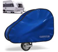 Tarpofix® Copritimone caravan in materiale telato per camion (PVC) con doppia chiusura a scatto - Copri gancio roulotte di ottima fattura per caravan e rimorchi per timone e gancio