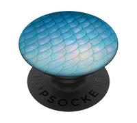 Tarpon colorato scala modello ispirato delfino pesce arte PopSockets PopGrip Adesivo