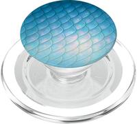 Tarpon colorato scala modello ispirato delfino pesce arte PopSockets PopGrip per MagSafe