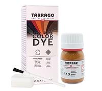 Colori e Tinture per Scarpe o Borse 25 ml | Pelle Naturale e Sintetica | Con Pennello e Spugna Applicatore (110 Whiskey)