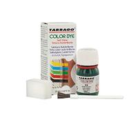 Tarrago Colori e Tinture per Scarpe o Borse 25 ml | Pelle Naturale e Sintetica | Con Pennello e Spugna Applicatore ((33) Verde Scuro)