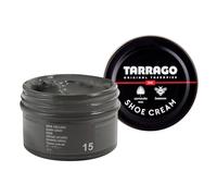 Tarrago | Crema per scarpe 50 ml | Crema nutriente, lucidante e protettiva per scarpe, calzature, borse e accessori in pelle, pelle e pelle sintetica (grigio scuro 15)