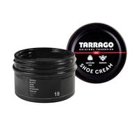 Tarrago | Crema per Scarpe 50 ml | Crema nutriente, lucidante e Protettiva per Scarpe, Calzature, Borse e Accessori in Pelle, Pelle e Pelle Sintetica (Nero 18)