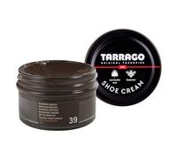 Tarrago | Crema per scarpe 50 ml | Crema nutriente, lucidante e protettiva per scarpe, calzature, borse e accessori in pelle, pelle e pelle sintetica (marrone medio 39)