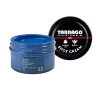 Tarrago | Crema per scarpe 50 ml | Crema nutriente, lucidante e protettiva per scarpe, calzature, borse e accessori in pelle, pelle e pelle sintetica (blu elettrico 22)