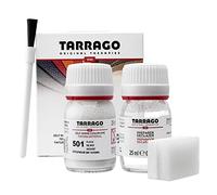 Tarrago | Kit 25 ml di colorante auto-lucido | Tintura autolucidante per scarpe, accessori e primer | Copre sfregamenti e calzature Argento (501)
