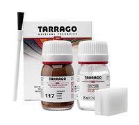 Tarrago | Kit 25 ml di colorante auto-lucido | Tintura autolucidante per scarpe, accessori e primer | Copre sfregamenti e calzature Fawn (117)
