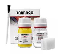 Tarrago | Kit 25 ml di colorante auto-lucido | Tintura autolucidante per scarpe, accessori e primer | Copre sfregamenti e calzature Giallo (07)