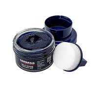 Tarrago | Kit Crema Self Shine 50 ml | Crema nutriente di cere naturali per lucidare la pelle, la pelle liscia, le calzature naturali o sintetiche | Con applicatore in spugna (blu navy 17)