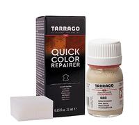 Tarrago | Quick Color 25 ml | Tintura per scarpe in pelle, pelle liscia e tela e accessori | Macchia ad asciugatura rapida che ripara e protegge le calzature da piccoli segni (Pink Beige 660)
