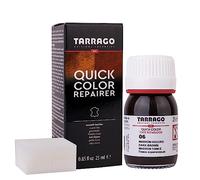Tarrago | Quick Color 25 ml | Tintura per scarpe in pelle, pelle liscia e tela e accessori | Macchia ad asciugatura rapida che ripara e protegge le calzature da piccoli segni (Dark Brown 06)