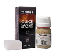 Tarrago | Quick Color 25 ml | Tintura per scarpe in pelle, pelle liscia e tela e accessori | Macchia ad asciugatura rapida che ripara e protegge le calzature da piccoli segni (Beige scuro 606)