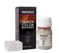 Tarrago | Quick Color 25 ml | Tintura per scarpe in pelle, pelle liscia e tela e accessori | Tintura ad asciugatura rapida che ripara e protegge le calzature da piccoli segni (fumo 604)