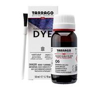 Tarrago | Tintura per nabuk scamosciato 50 ml | Colorante per scarpe, calzature, borse e accessori | Adatto per pelle scamosciata naturale e sintetica, nabuk e simili (marrone scuro 06)