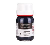Tarrago | Vernice per Sneakers 25 ml con Pennello e Spugna | Colori di base | Vernice per sneakers e scarpe sportive in pelle, pelle sintetica e tela (blu navy 17)