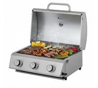 Tarrington House Barbecue a Gas con 3 bruciatori Cathan Acciaio Inox 6.6 kW