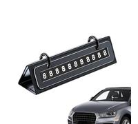 Tarsa Di Parcheggio Temporno - Privacy 13.2x3x2,4 Cm Mantenendo Il Numero Di Telefono Temporaneo Non Slip, Rimovibile Per L'auto Dashboard | Garage Mall School Lawn Sidenside Truck Motorhome Caravan P