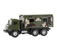 TARSHYRY 1:43 Scala Modello di Veicolo di Trasporto in Stile Militare, Giocattolo da Collezione in Lega in Lega, di Camion Simulata per la Decorazione della Casa, Idea per Bambini e Adulti,