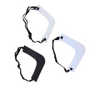 TARSHYRY 3 Pezzi Guida per Regolabarba per il Mento, Fascia Regolabile per Tagliare la Barba, Strumento Flessibile per la Guida della Scollatura, Modello Modellatore per Barba in