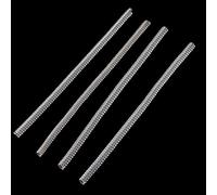 TARSHYRY 4 Pezzi di Protezione per la Regolazione dell'anello in Plastica Trasparente per Misurare i Gioielli degli Anelli Sciolti e Strumento di Serraggio, Misura Piccola (plastica)