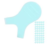 TARSHYRY 50 Pcs y Forma a Forma di Ciglia per Estensioni per Ciglia Innestando gli Strumenti di Mascara Permanente (verde chiaro)