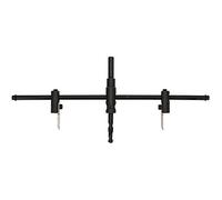 TARSHYRY a Tazza Regolabile, a Tazza Regolabile per Legno, a Nera 30-200 Mm Set di Punte Trapano a Strumento per la Lavorazione del Legno Fai-te per Compensato di Plastica in Gesso