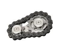 TARSHYRY Attrezzatura a Catena della Bici Fidget, Strenge Sless Sensory Toys Riepicdabile Fingerti Catenette Tannocchi di Strenge Strengo in Acciaio Inossidabile Sensorio Sensorio Sensorio Catene