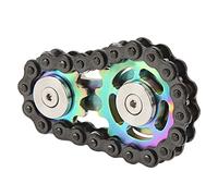 TARSHYRY Attrezzatura a Catena della Bici Fidget, Strenge Sless Sensory Toys Riepicdabile Fingerti Catenette Tannocchi di Strenge Strengo in Acciaio Inossidabile Sensorio Sensorio Sensorio Catene