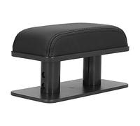 TARSHYRY Auto Bracciolo, Braccio Riposare per il Braccio di Auto per con Accessorio Universale ABS + PU Regolabile a Sinistra per il Supporto per Supporto per il Gomito (B (bordo nero nero))