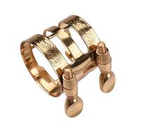TARSHYRY Bocchetto di Sassofono, Legatura Sax Contralto 1.1 *, * .02 Pollici con Bellissimo Boccaglio Sax Alto Pattern per Bocchino Sassofono in Alto (senza cappuccio di sassofono)
