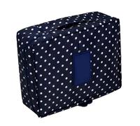 TARSHYRY Borsa di Stoccaggio Cosmetico per Trucco Oxford Manico in Tessuto Closico Cerniera Prodotti Toeletta Viaggio (BLACK)