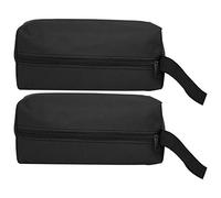 TARSHYRY Borsa per Utensili, Busta Attrezzi Piccoli Sacchetti per Utensili con Poliestere da Braccialetto Prodotti Capelli (BLACK)