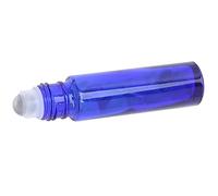TARSHYRY Bottiglia di Olio Essenziale Professionale Blottiglia Blu Rotolo di Vetro su Bottiglia 10 Ml di Perdita Portatile a Prova di Perdita Durevole per (Bottiglia di ghiaia palla lucciola