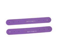 TARSHYRY Cinghie per Sperone, Materiale TPE Antiabrasione, Cinghie Elastiche Regolabili per Sperone con 6 Occhielli per Attrezzatura da Equitazione, Allenamento e Competizioni (Purple)
