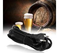 TARSHYRY Cintura Riscaldante per la Fermentazione della Birra Fatta in Casa con Termometro Adesivo per Birra, Spina UE 220 V-250 V