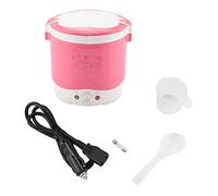 TARSHYRY Cooker di Riso Piccolo, 12v 100w 1 Litro di Riso per Produttore di Riso con Pentola di Riso per Alimenti per Alimenti per Alimenti per Alimenti per Auto per Auto (Roseo)