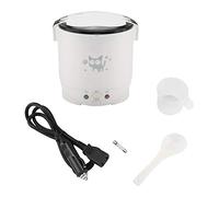 TARSHYRY Cooker di Riso Piccolo, 12v 100w 1 Litro di Riso per Produttore di Riso con Pentola di Riso per Alimenti per Alimenti per Alimenti per Alimenti per Auto per Auto (WHITE)