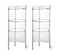 TARSHYRY Coperture Protettive per Piante in Plastica per Giardino Esterno, Cupole Antigelo e Protezione Uccelli per Piante, Protezione Meteorologica Multiuso