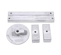 TARSHYRY Cuneo di Ricambio per Anodo in Alluminio Resistente alla Ruggine per Kit di Protezione dalla Corrosione per Motori Fuoribordo Verado Optimax 818298A 826134A
