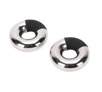 TARSHYRY Cuscinetti per Impacchi per Occhi, in Acciaio Inossidabile Riutilizzabili Rinfrescanti per Massaggi Facciali Personalizzati e Uso Caldo o Freddo, Confezione 2 con Custodia