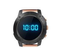 TARSHYRY Custodia per Orologio COROS Nomad Smart, Cover per Paraurti in PC Resistente All'acqua, Cover Protettiva per Assorbimento degli Urti, Guscio Protettivo Reattivo Al Tocco (BLACK)