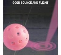 TARSHYRY Glow In the Dark Pickleball, Palline di Sottaceti Glow In the Dark Pickleball Balls Balls per il Gioco all'aperto (PINK)