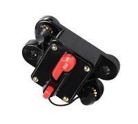 TARSHYRY Interruttore Automatico Reset Portafusibile Tipo di Interruttore Audio Automatico Pulsante Reset Materiale in Lega Ad Alta Temperatura per Auto Barca Marine 12 24V 50A 60A 80A (60A)