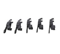 TARSHYRY Interruttore di Torcia, Interruttore di Torcia di Saldatura Argon 10pcs TIG di con Set di Nuclei Black Ossidazione Black Proofzione Argon TIG Welding Torch Kit Accessori di Saldatura