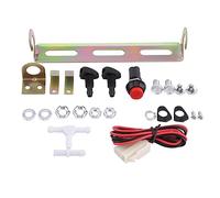 TARSHYRY Kit Pompa Lavavetri 12V con Ugello Spruzzatore e Interruttore a Pulsante per Veicoli Classici, Montaggio Universale, Sostituzione Automobilistica