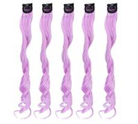 TARSHYRY La Moda di Colore Riccio Lungo Alla Moda in Capelli Mette in Evidenza L'estensione dei Capelli per le Donne (PURPLE)